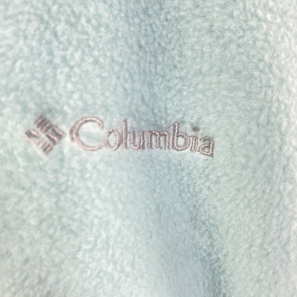Columbia Girls Fleece Jacket Size Youth M Full Zip Zipper Pockets Outerwear - Picture 6 of 6